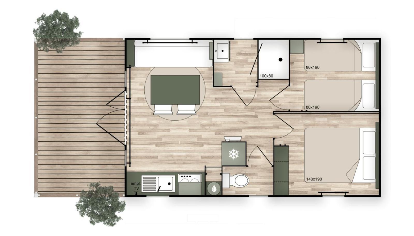 Eco-lodge Lou Pantai Camping